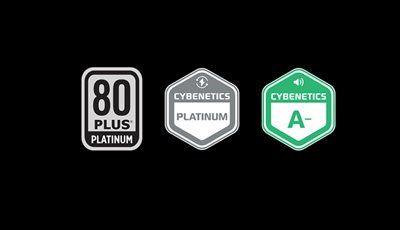 80 PLUS PLATINUM CERTIFIED