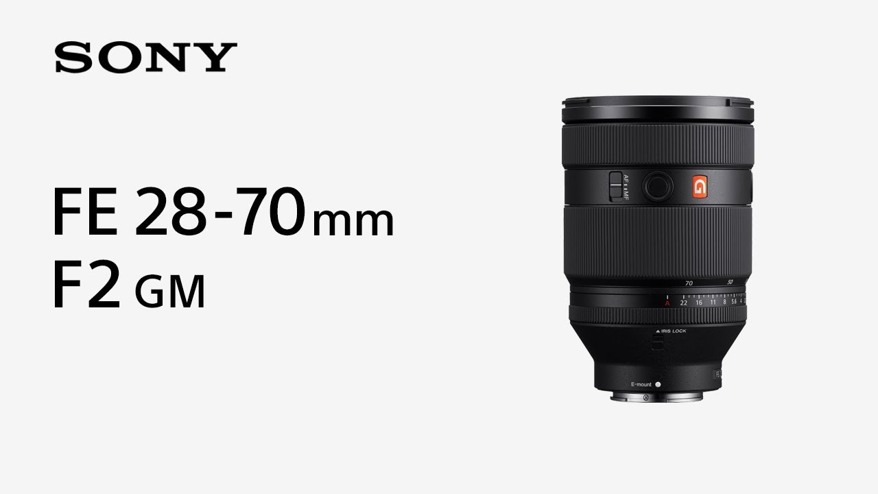Sony G Master FE 28-70mm F2 GM Standard Zoom Lens for Sony E-mount