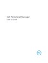 Dell Peripheral Manager User's Guide