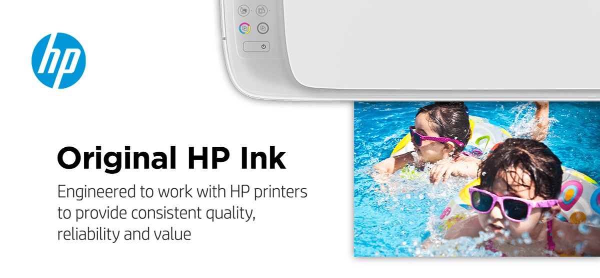 Original HP Ink: Engineered to work with HP printers to provide consistent quality, reliability and value