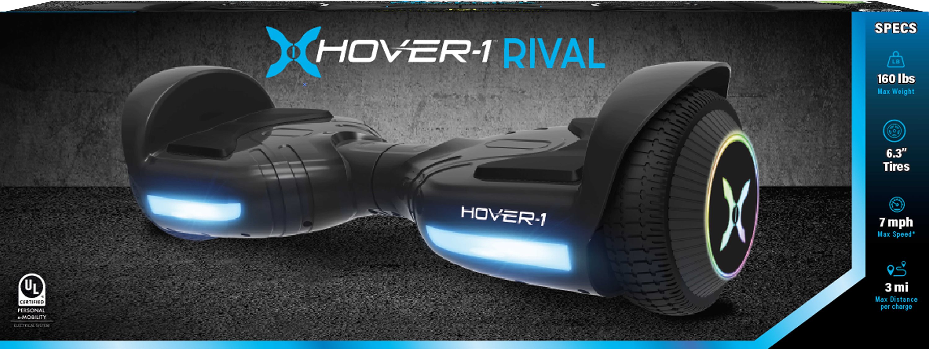 Buy Hover 1 Rival Black Hoverboard with LED Wheels Hoverboards