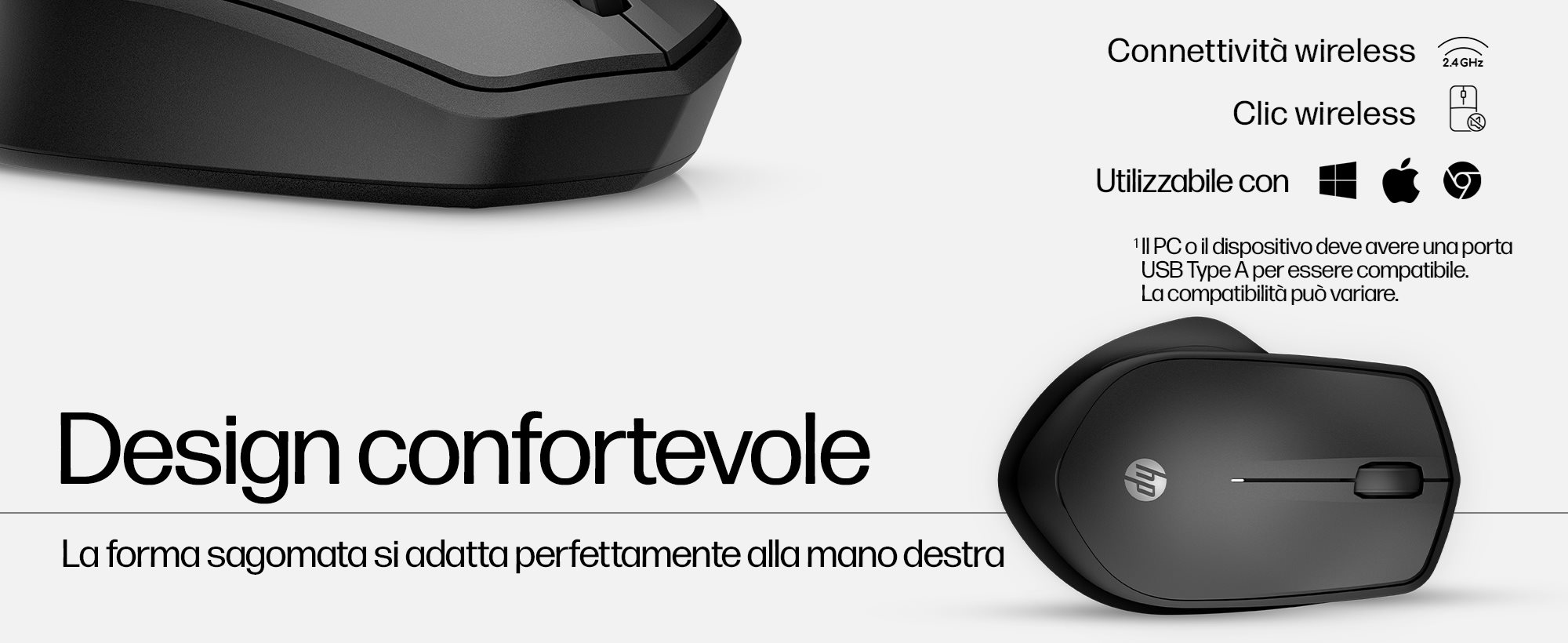 NGS MOUSE WIRELESS 2.4 GHZ,CON ROTELLA, SILENZIOSO, USB NANO, ROSA | Leroy Merlin - Foto 4