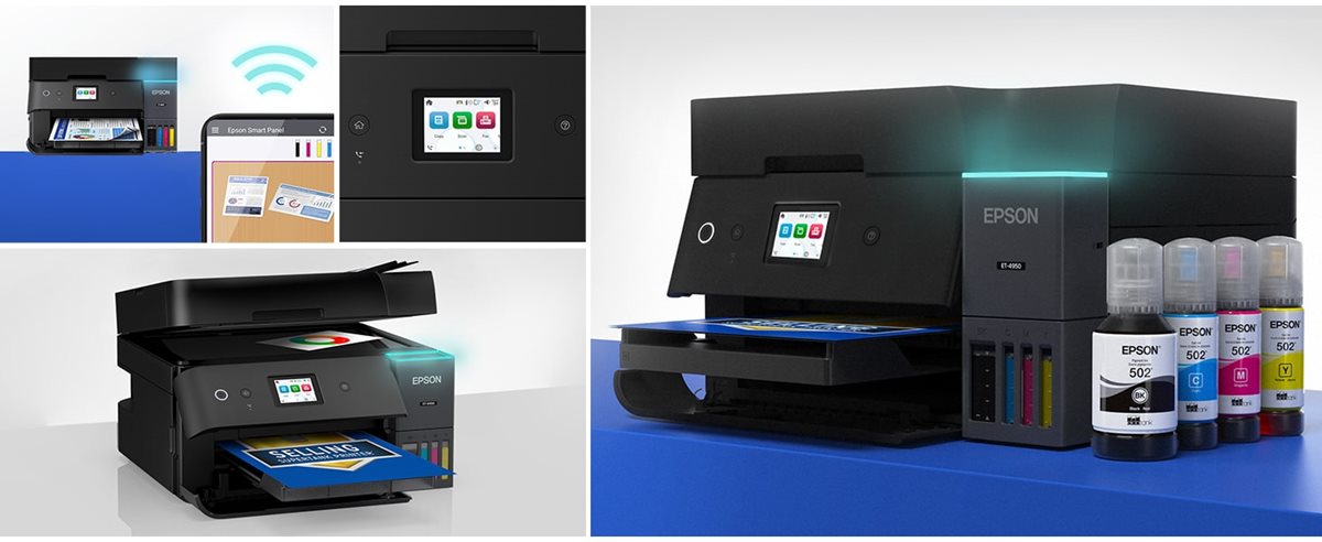 EcoTank ET-4950 Wireless All-in-One Color Supertank Printer