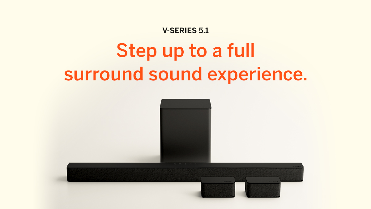 VIZIO V-Series™ 5.1 Home Theater Sound Bar