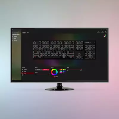 Advanced customization with HyperX NGENUITY Software