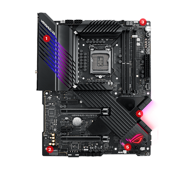 ASUS ROG MAXIMUS XII APEX LGA 1200 ATX Intel Motherboard - Newegg.com
