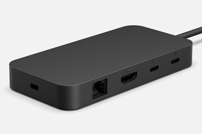 Optimera din arbetsyta med Surface USB4®-dockan