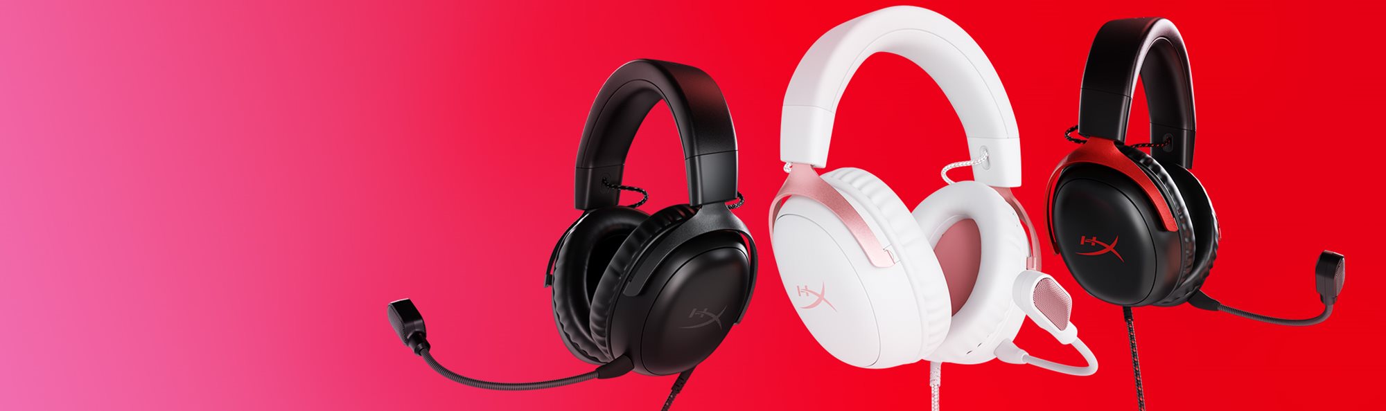 HyperX, Wired Gaming Headset, Angled 53mm Drivers, DTS Spatial