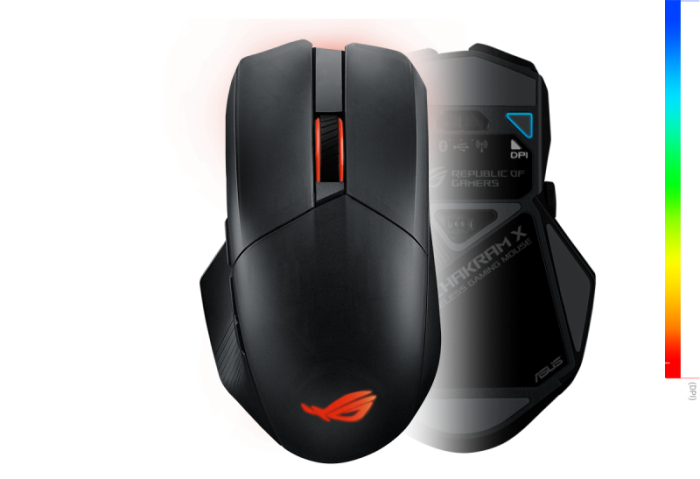ASUS - ASUS RGBワイヤレスゲーミングマウス P704 ROG CHAKRAM Amazon.co.jp: ASUS RGBワイヤレスゲーミングマウス P704 ROG