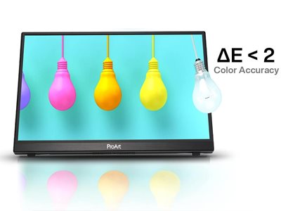 ASUS ProArt 14” PA148CTV 1080P Portable Touchscreen Monitor Full