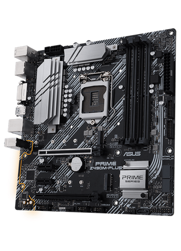 ASUS PRIME Z490M-PLUS LGA 1200 Micro ATX Intel Motherboard