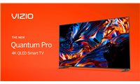 slide 1 of 5, zoom in, vizio quantum pro 4k qled hdr 120hz smart tv