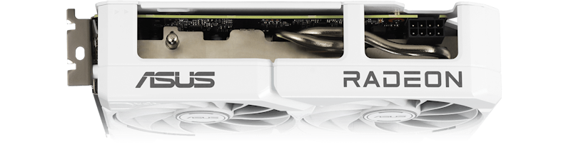 ASUS Dual Radeon RX 9060 XT Graphics Card DUAL-RX9060XT-16G-WHITE