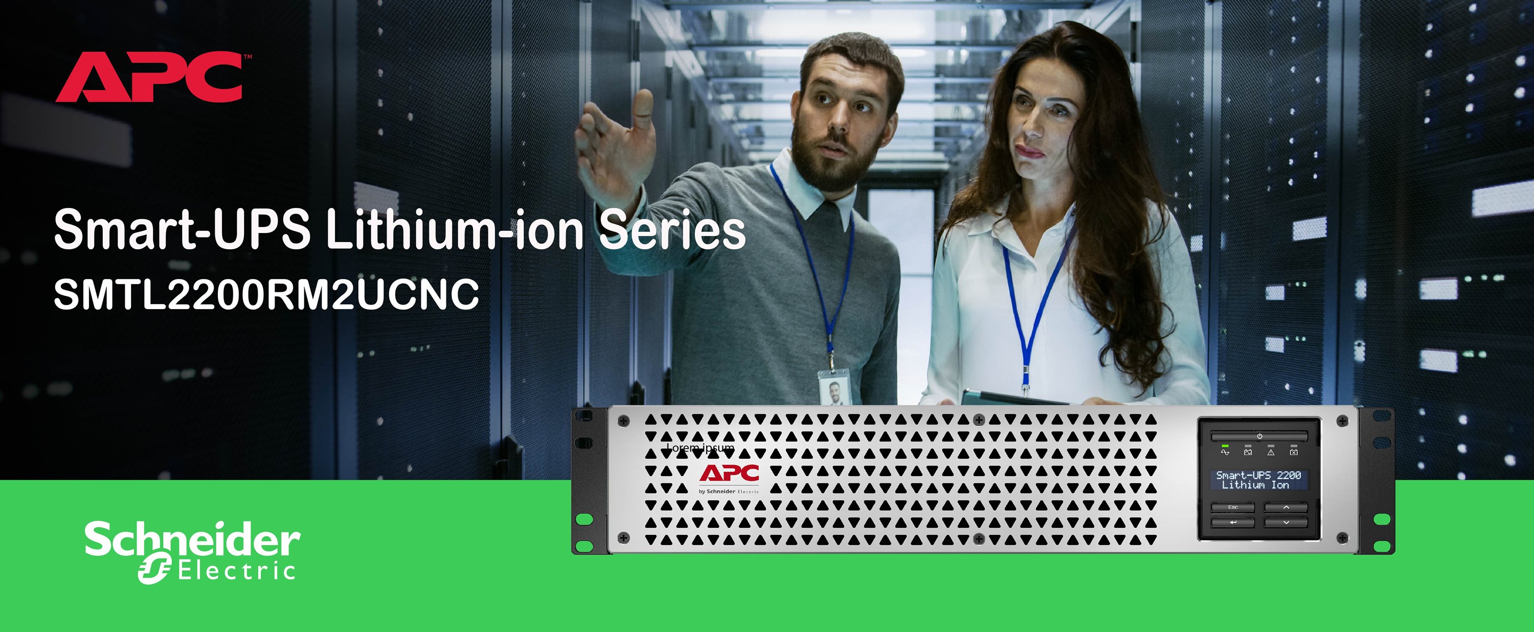 APC Smart-UPS SMTL2200RM2UCNC - UPS - 1.92 kW - 2200 VA