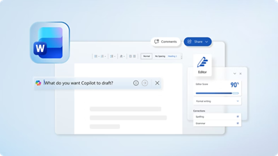 Get more done with Microsoft 365 Copilot