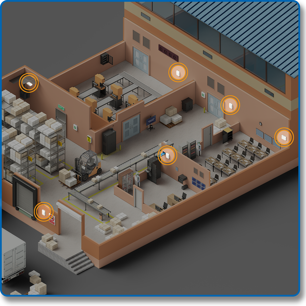 Tripp Lite Wireless Access Point Enclosure with Hasp NEMA 4, Surface