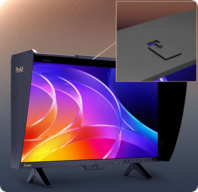 Detachable Monitor Hood