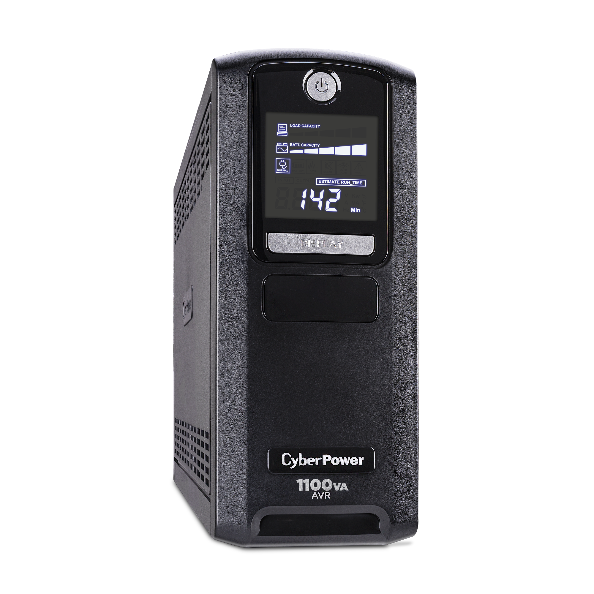 slide 1 of 6, show larger image, cyberpower lx1100g pc battery backup ups - right