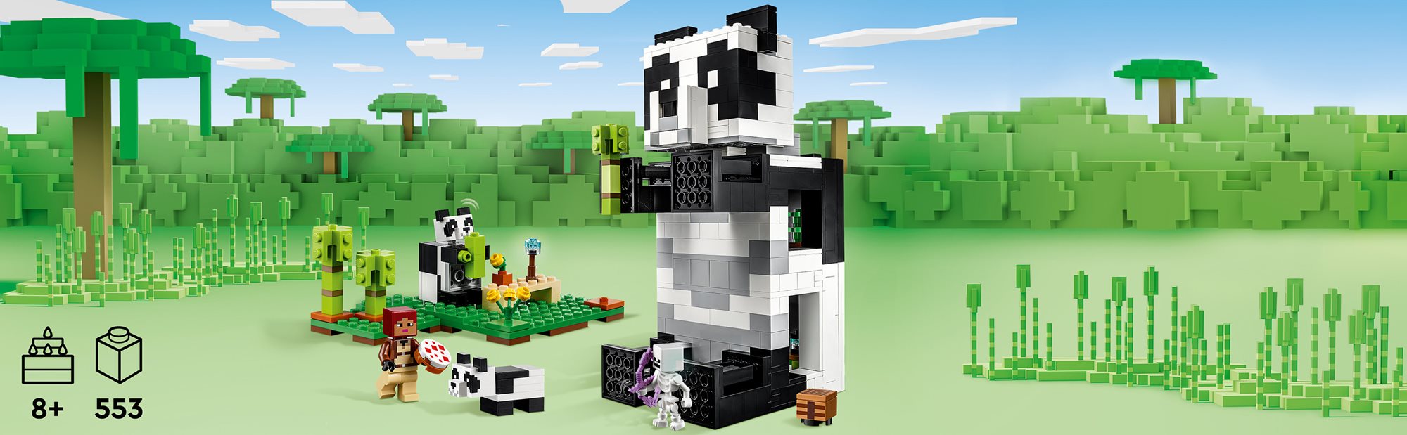 Shop Risparmio Casa - Lego Minecraft 21245 Il Rifugio del Panda