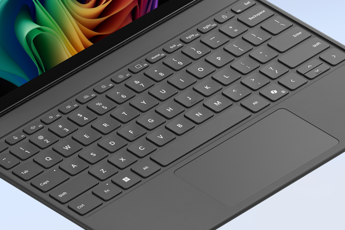 Microsoft Surface Pro Keyboard - 12-inch - keyboard - with touchpad ...
