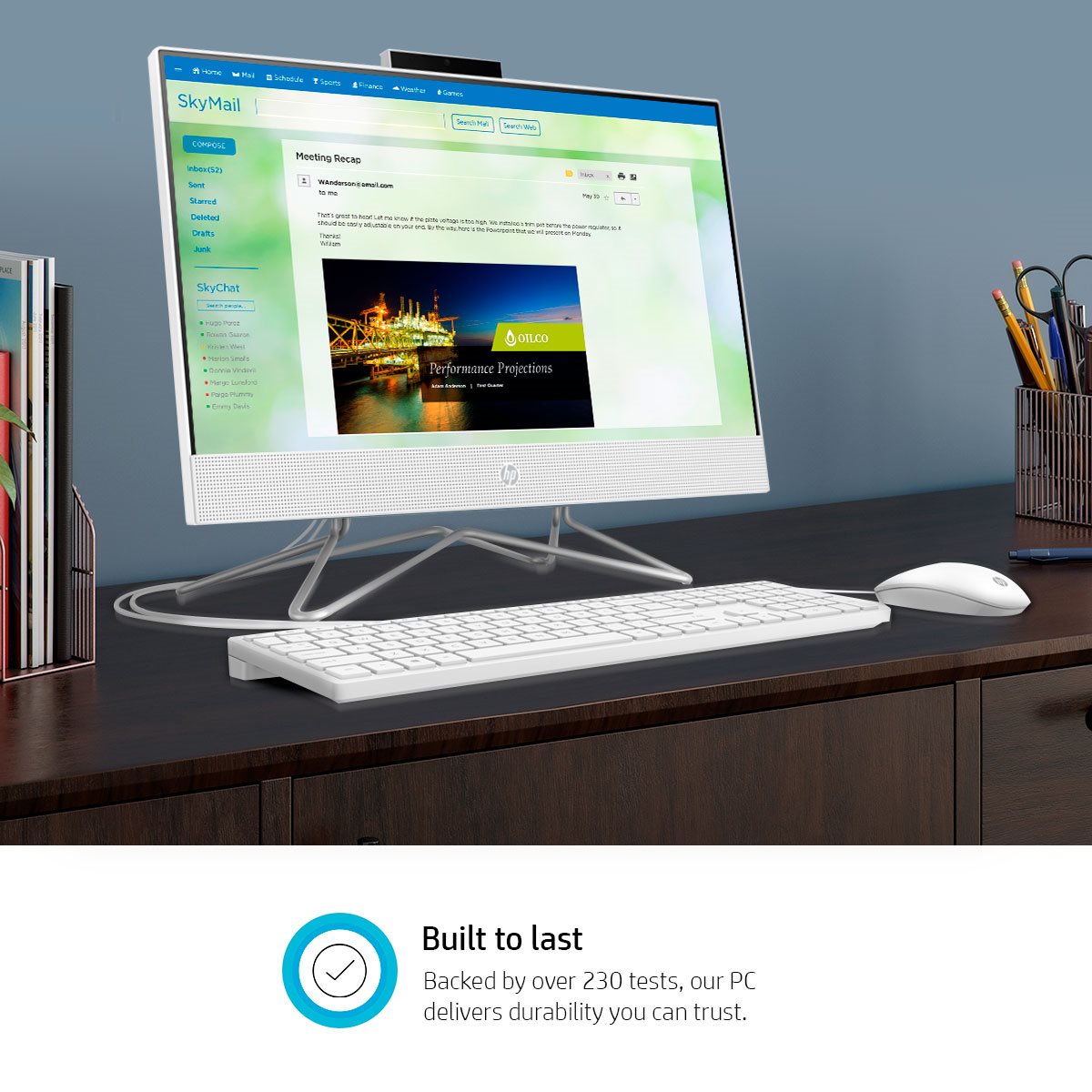HP 22 All-in-One PC: built to last