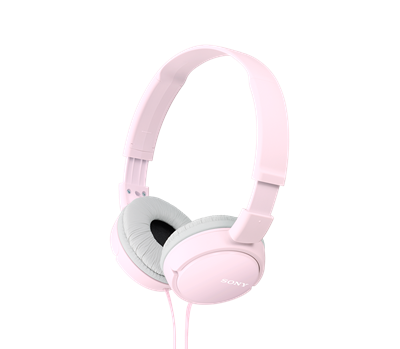 Sony ZX Series Wired On-Ear Headphones, Pink| MDRZX110/P | Sony
