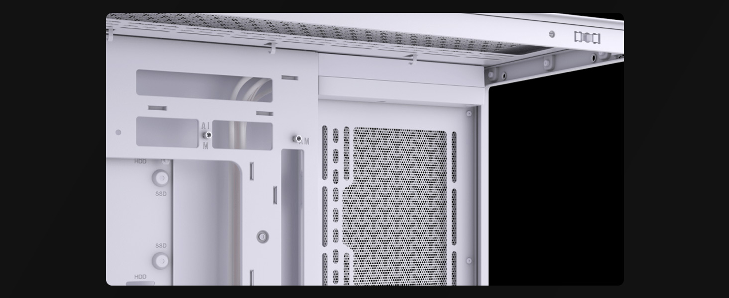 Case PC CORSAIR ICUE LINK 3500X - Mid-Tower ATX, Vetro Temperato, 3 Ventole RGB, Nero - Foto 2