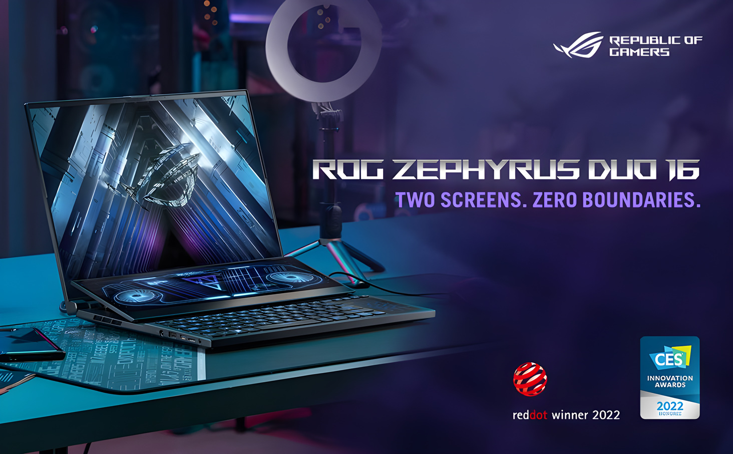 Asus - ROG Zephyrus Duo 16 GX650PY-002W - PC Portable Gamer - Rue
