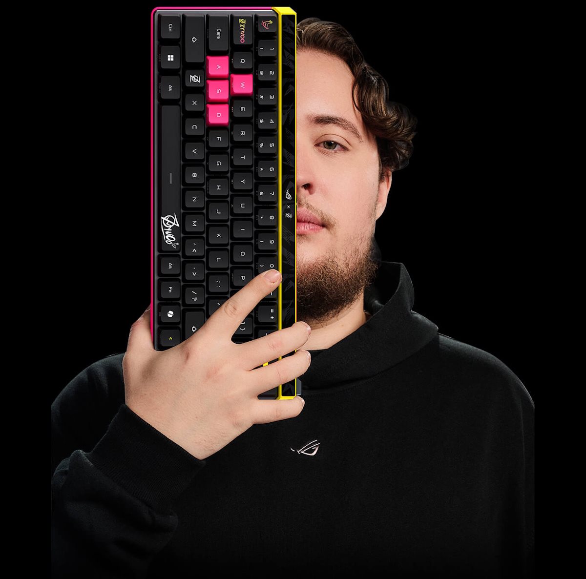 ASUS ROG Falchion Ace 65% Wired Gaming Keyboard with ROG HFX