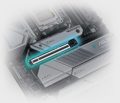 The PRIME X670E-PRO WIFI motherboard supports PCIe 5.0 slot.