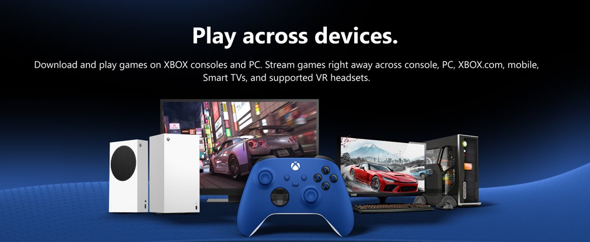 Play across devices.