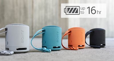 Up to 16 hours of battery life