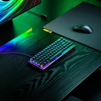 Razer Huntsman V3 8KHz Mini 65% Wired Hall Effect Magnetic Linear