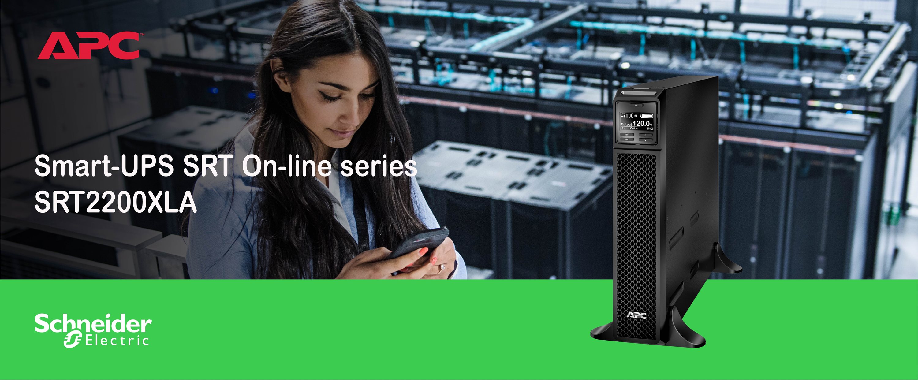 APC Smart-UPS SRT 2200VA - UPS - 1800 Watt - 2200 VA