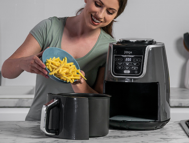 Buy the Ninja Air Fryer MAX AF16 Series XL POWERS ON