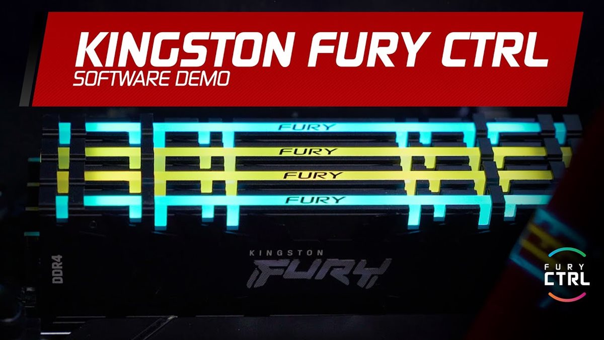 Software Kingston FURY CTRL - Personaliza los LEDs de tu memoria RGB