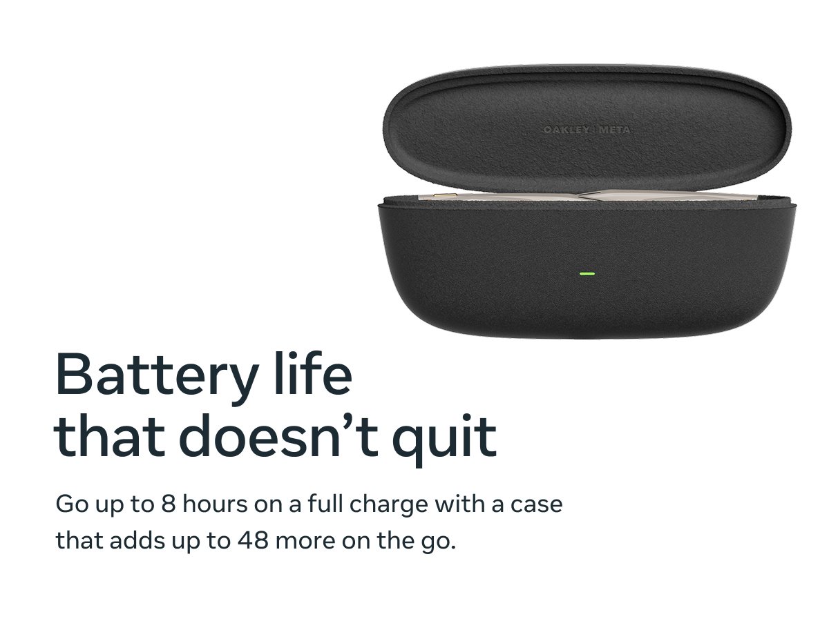 Battery life that doesn’t quit