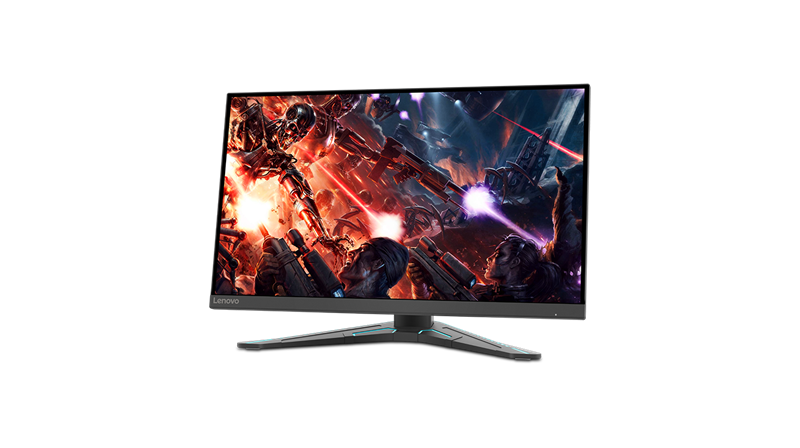 Lenovo G27q-30 - Écran Gaming 27 QHD avec EyeSafe (VA, 165Hz, 1ms MPRT,  HDMI+DP, Câble DP, FreeSync Premium, HDR Decoding, Haut-Parleurs) Réglage  en