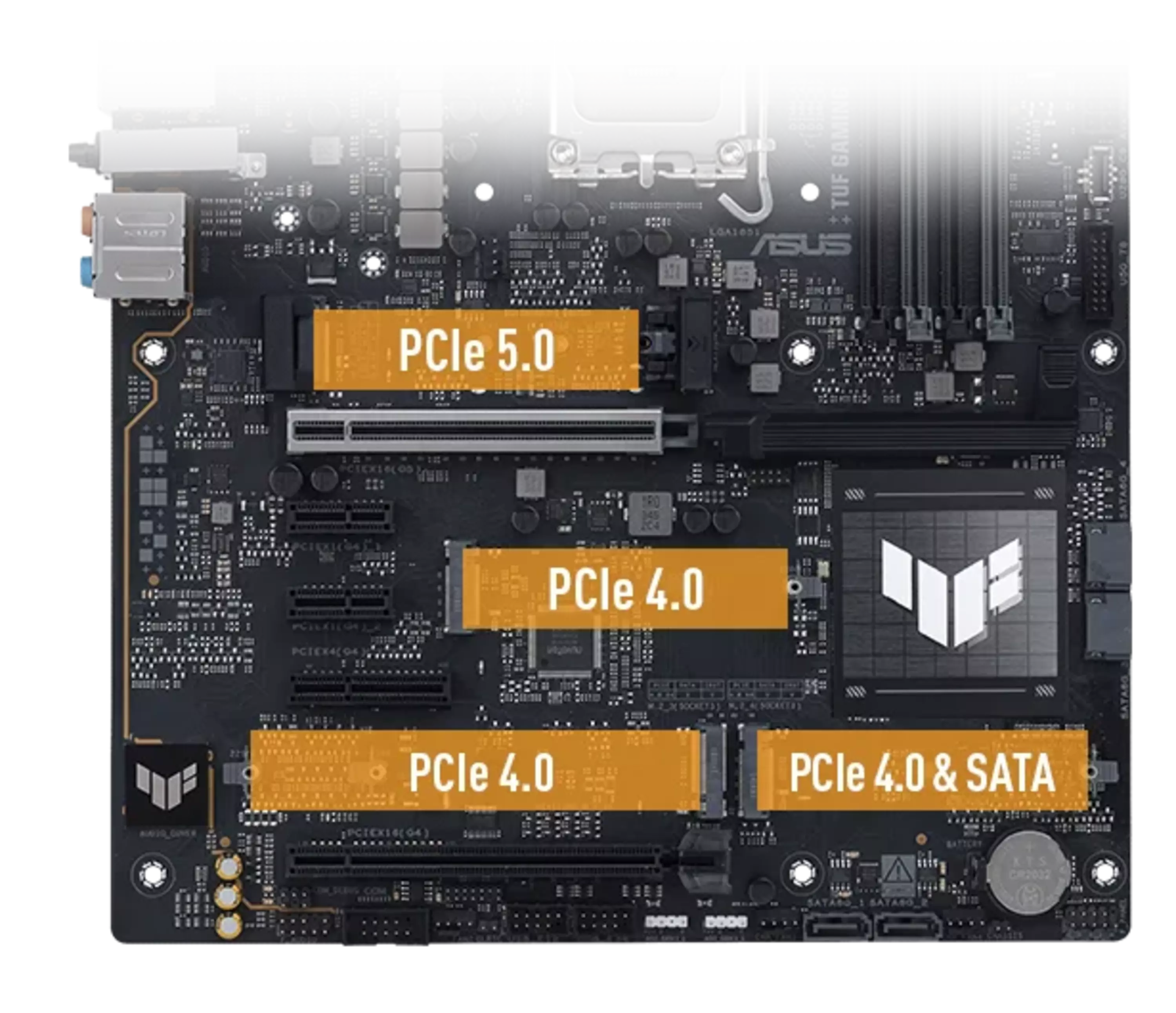 M.2 PCIe 5.0 Unterstützung