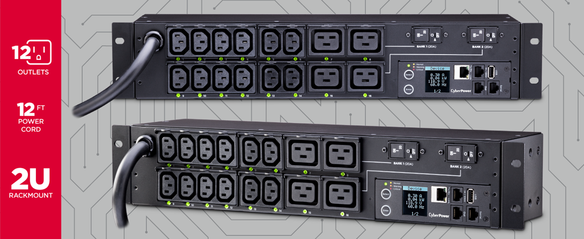 CyberPower Switched Metered-by-Outlet PDU81008 - power