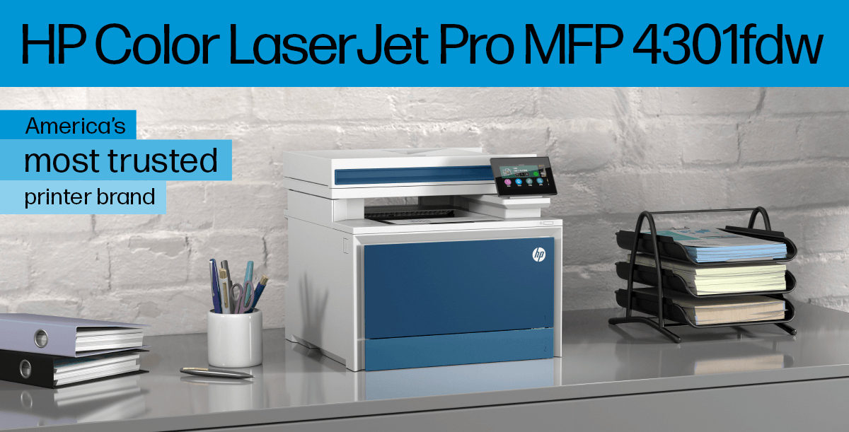 HP Color LaserJet Pro 4301fdw: Pro features at home
