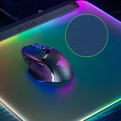 Razer Firefly V2 Pro Gaming Mouse Pad with Chroma RGB Lighting
