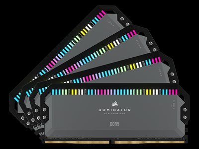 CORSAIR Dominator Platinum RGB 32GB (2 x 16GB) 288-Pin PC RAM DDR5