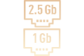 2.5 Gb & 1 Gb Ethernet logo