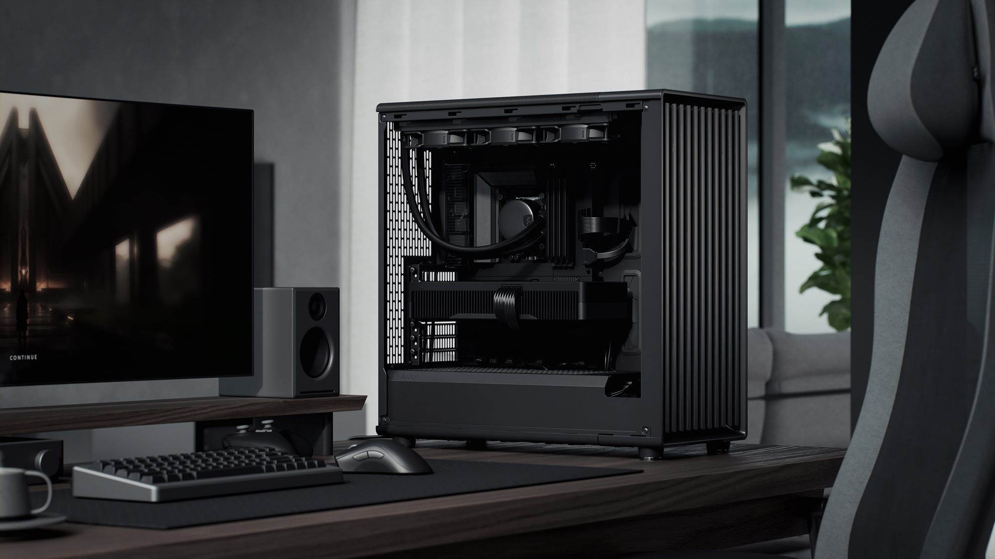 Fractal Design North XL Momentum Edition Black - Three powerful