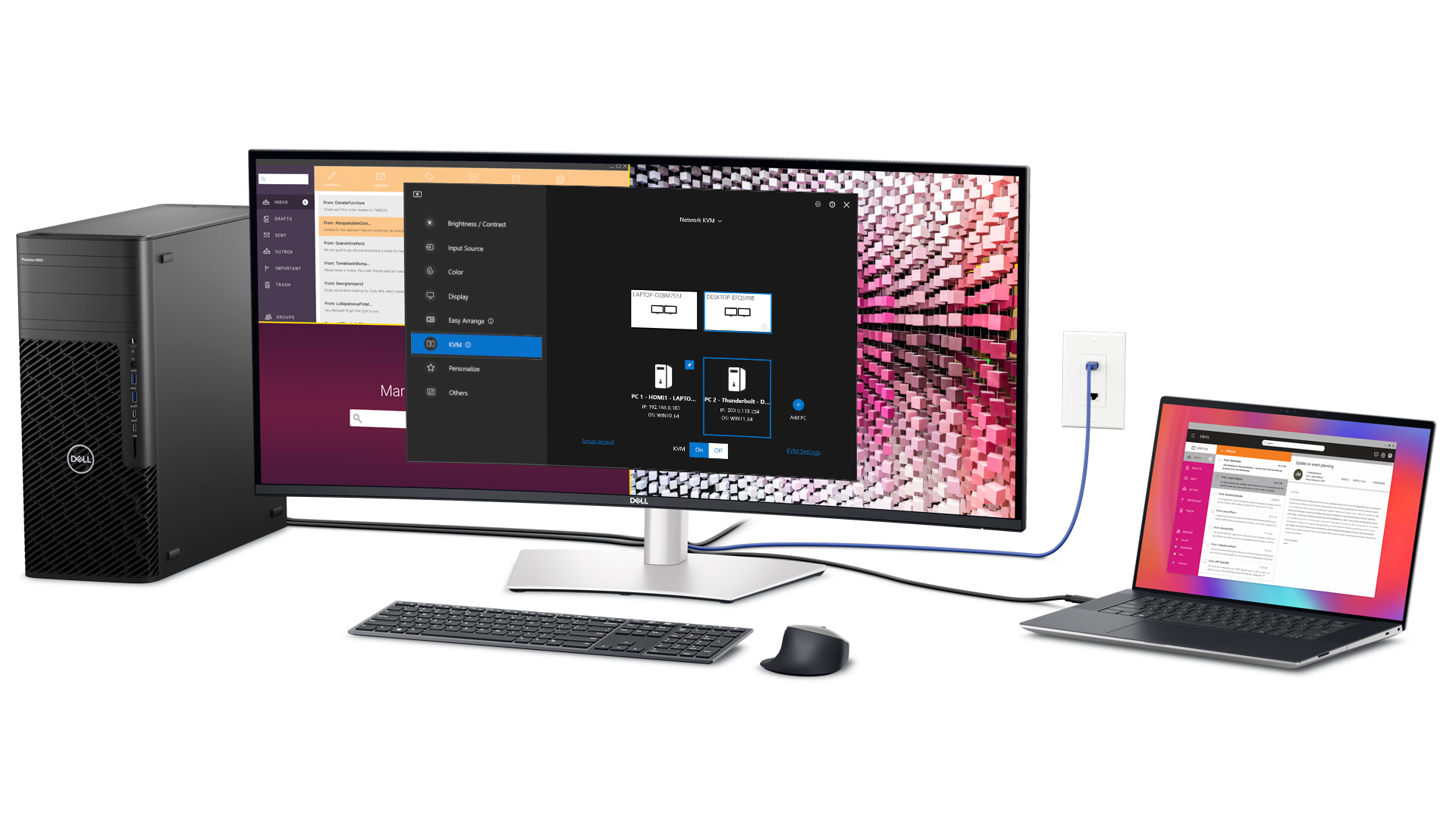 Dell 40インチ 5Kディスプレイ U4025QW Dell UltraSharp U4025QW 40