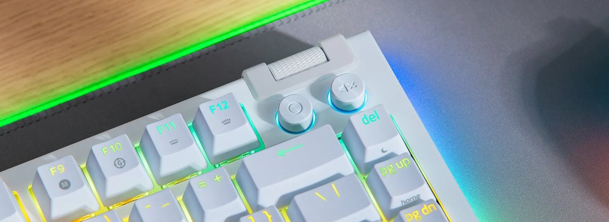Razer Blackwidow V4 75% Wired Mechanical Orange Switch Gaming