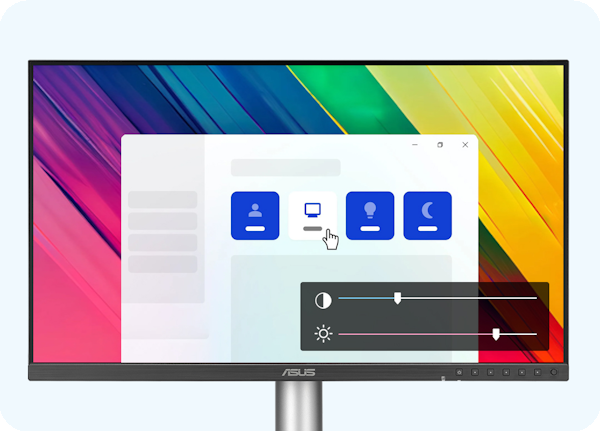 DisplayWidget Center Software auf ProArt Displays