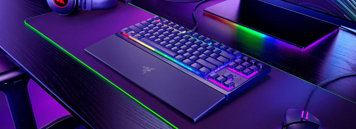 Razer Ornata V3 TKL Wired Mechanical Gaming Keyboard with Chroma