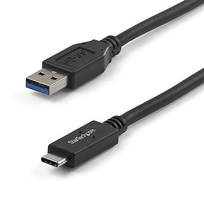 Product  StarTech.com 3 ft 1m USB to USB C Cable - USB 3.1 10Gpbs - USB-IF  Certified (USB31AC1M) - USB-C cable - 24 pin USB-C to USB Type A - 1 m